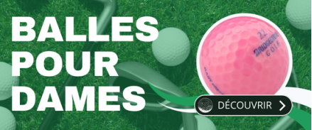 Balles de golf pour dames