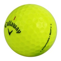 Yellow Callaway Chrome soft Callaway