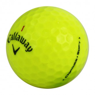 Yellow Callaway Chrome soft Callaway