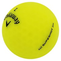 Callaway Superhot Mat jaune