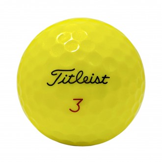 Yellow Titleist ProV1x 2020 Titleist