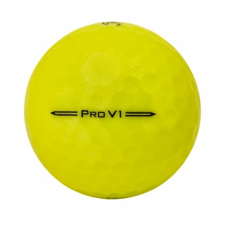 Yellow Titleist Pro V1 2024  Titleist