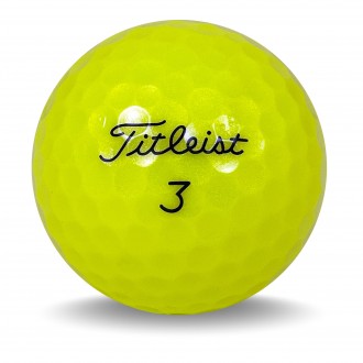 Yellow Titleist Tour Soft 2024