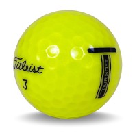 Yellow Titleist Tour Soft 2024