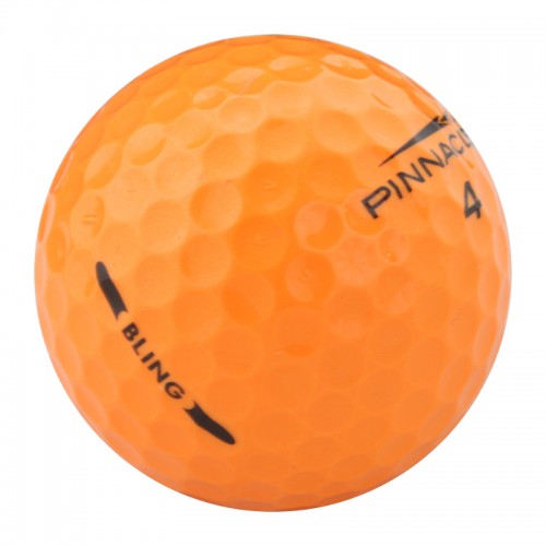 orange Pinnacle Bling Pinnacle Online Golf Balls